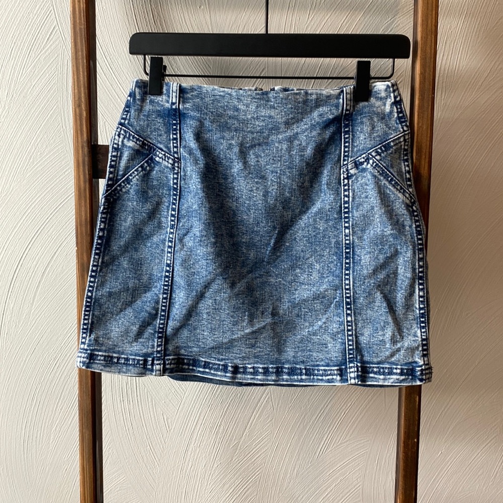 Wild fable jean skirt